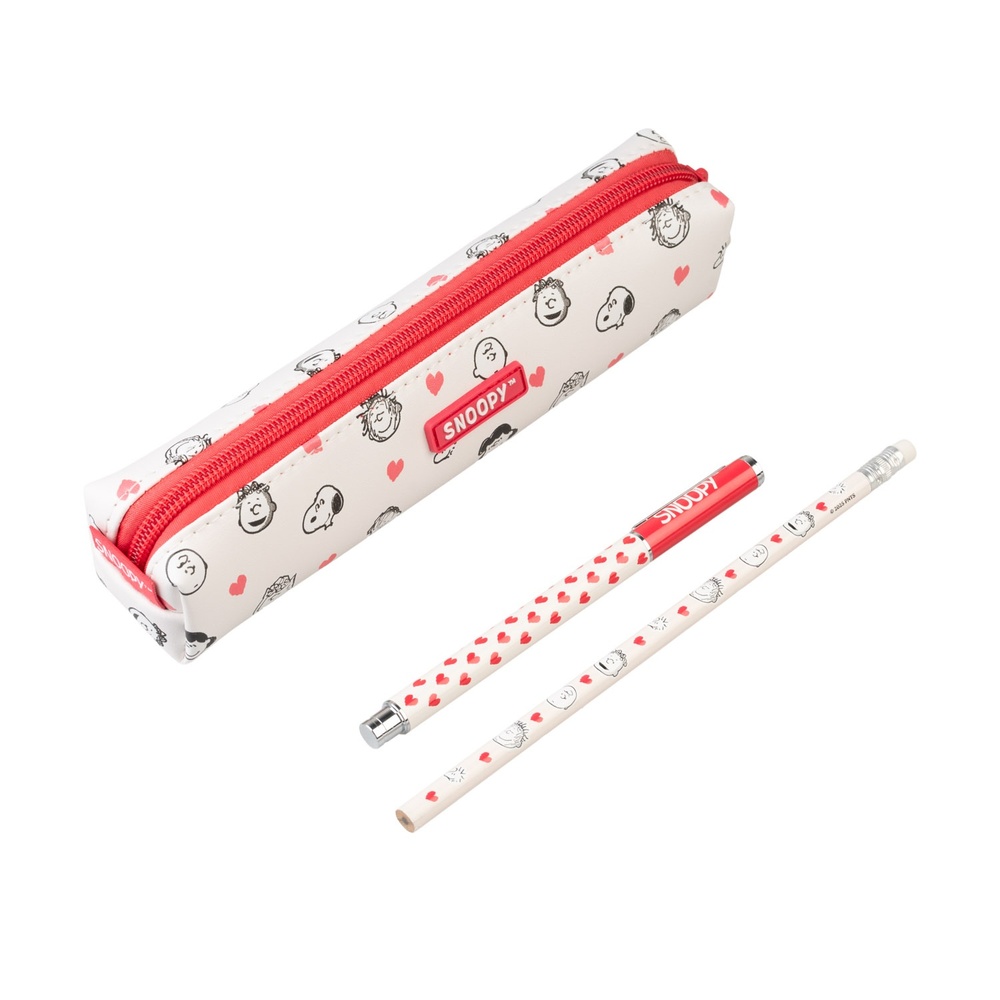 Grupo Erik Snoopy - Love Season Pen And Set Pencil case - Multicolours